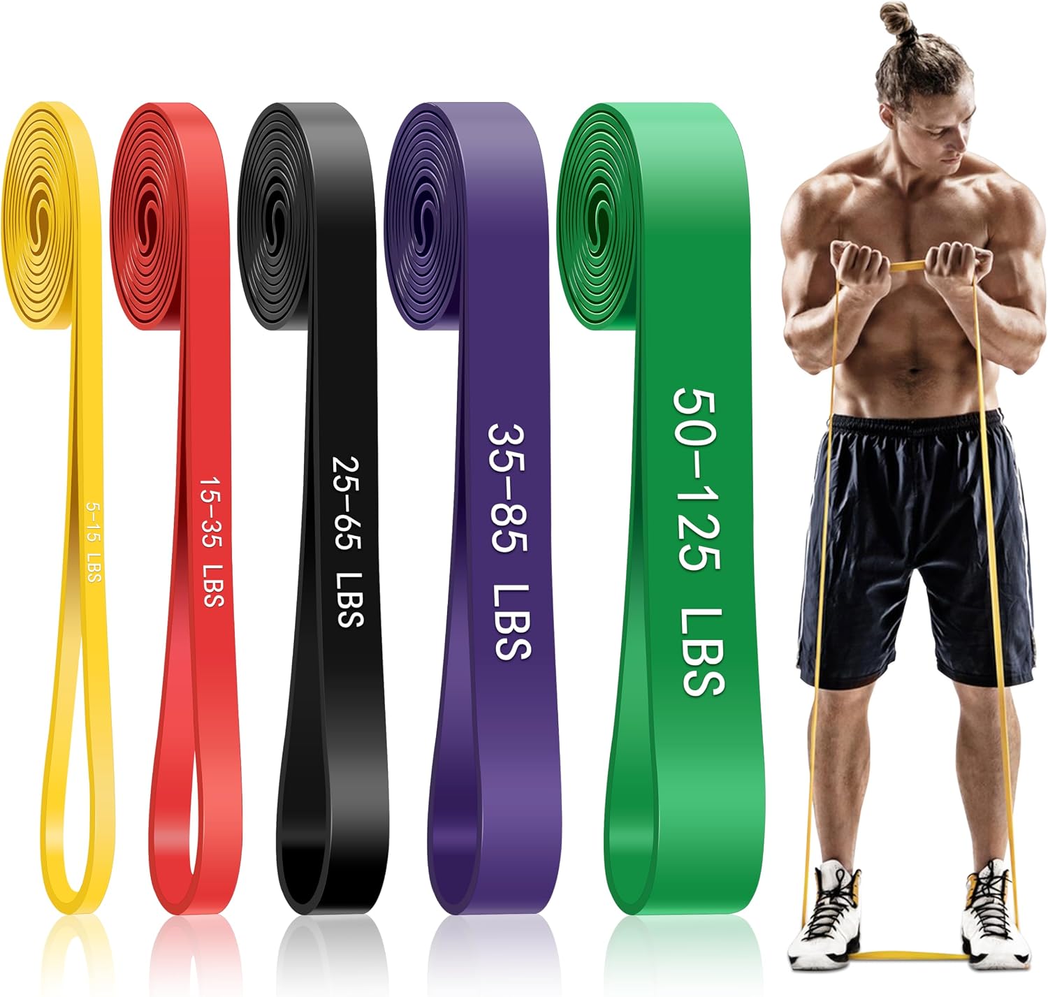 5-Level Resistance Band Set
